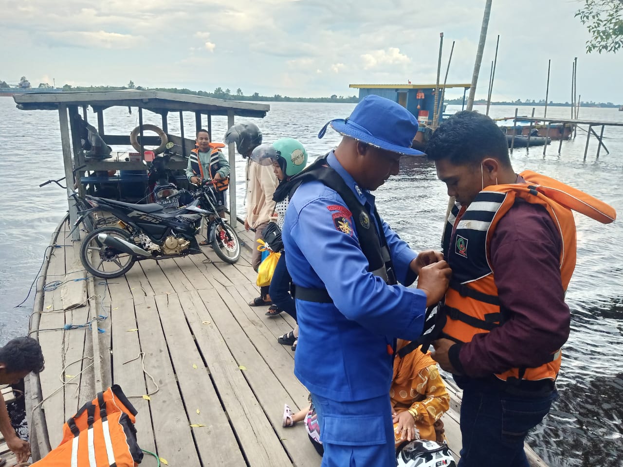 Kapal Polisi XVIII-2006 Ditpolairud, Imbau Penyebrangan Tradisional Utamakan Keselamatan Penumpang