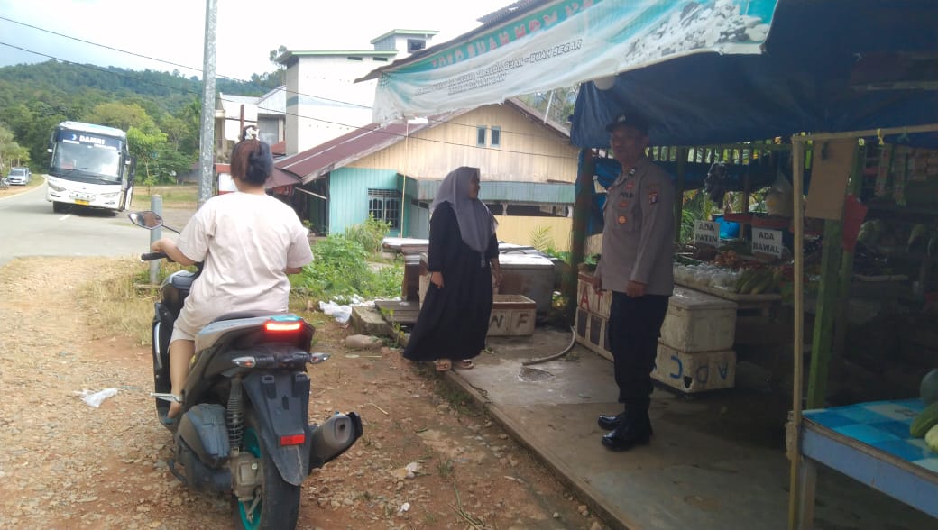 Piket Polsek Delang melaksanakan patroli diwilkum Polsek Delang