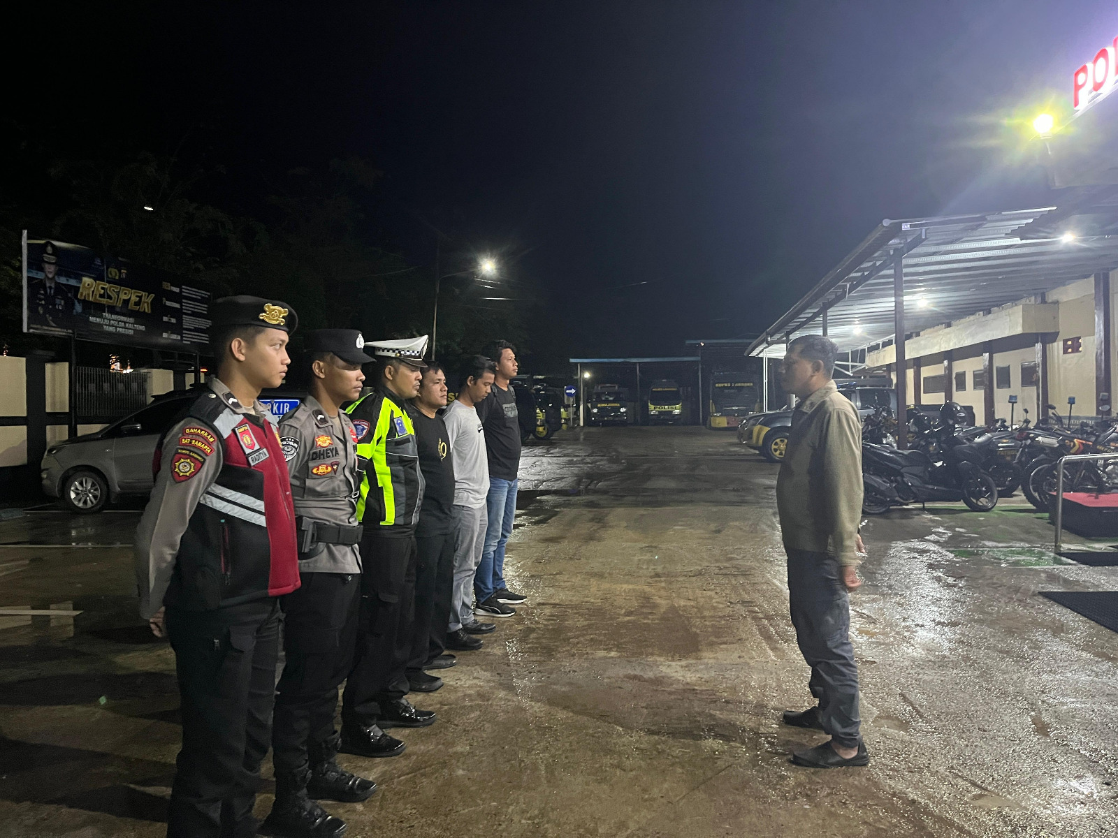 Polres Lamandau Laksanakan KRYD Mencegah Potensi Gangguan Kamtibmas