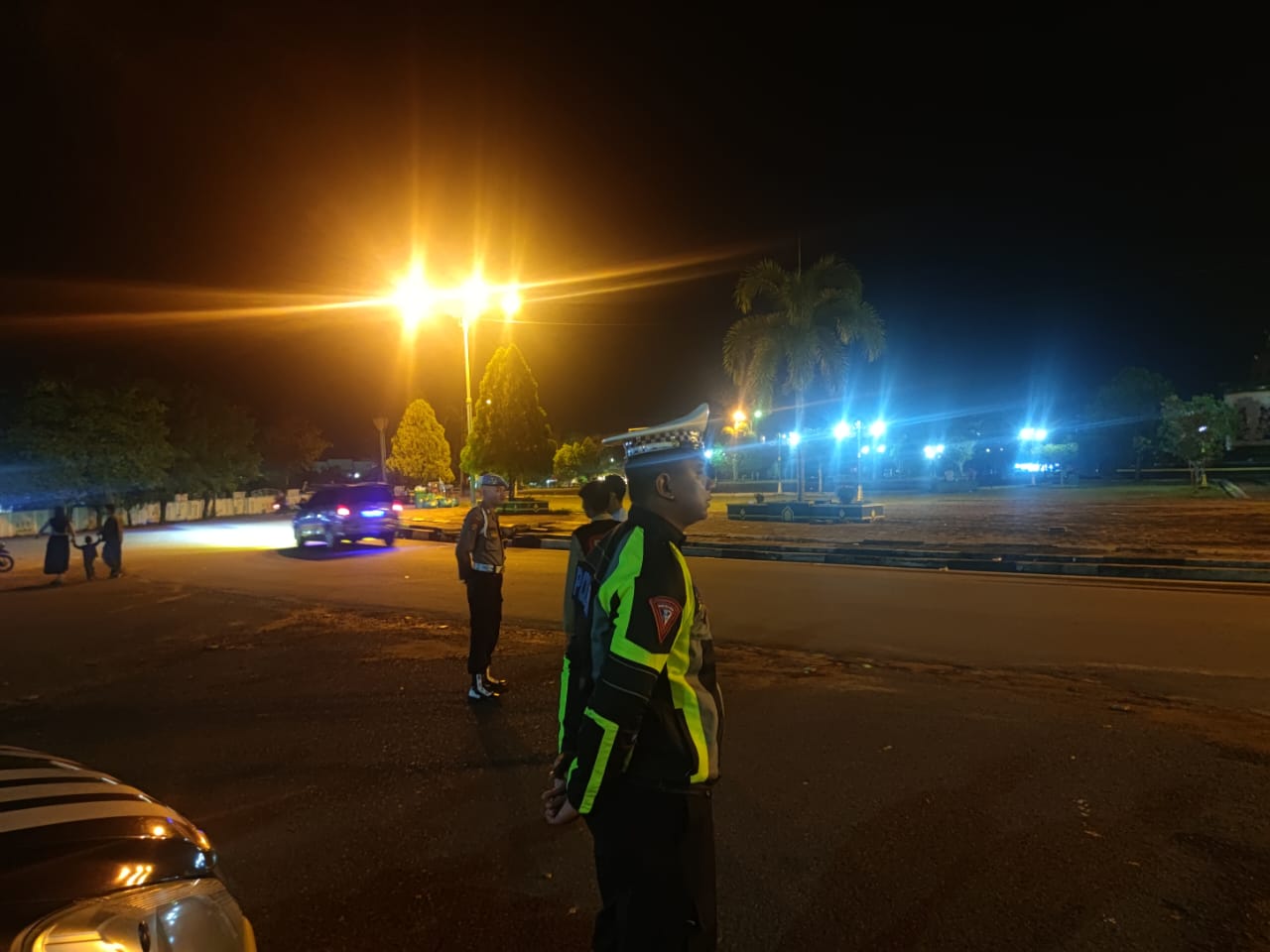 Sat Lantas Patroli Blue Light Upaya Cegah Gangguan Kamtibmas