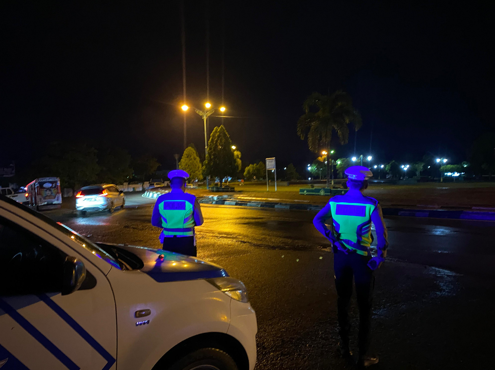 Sat Lantas Patroli Blue Light Upaya Cegah Gangguan Kamtibmas