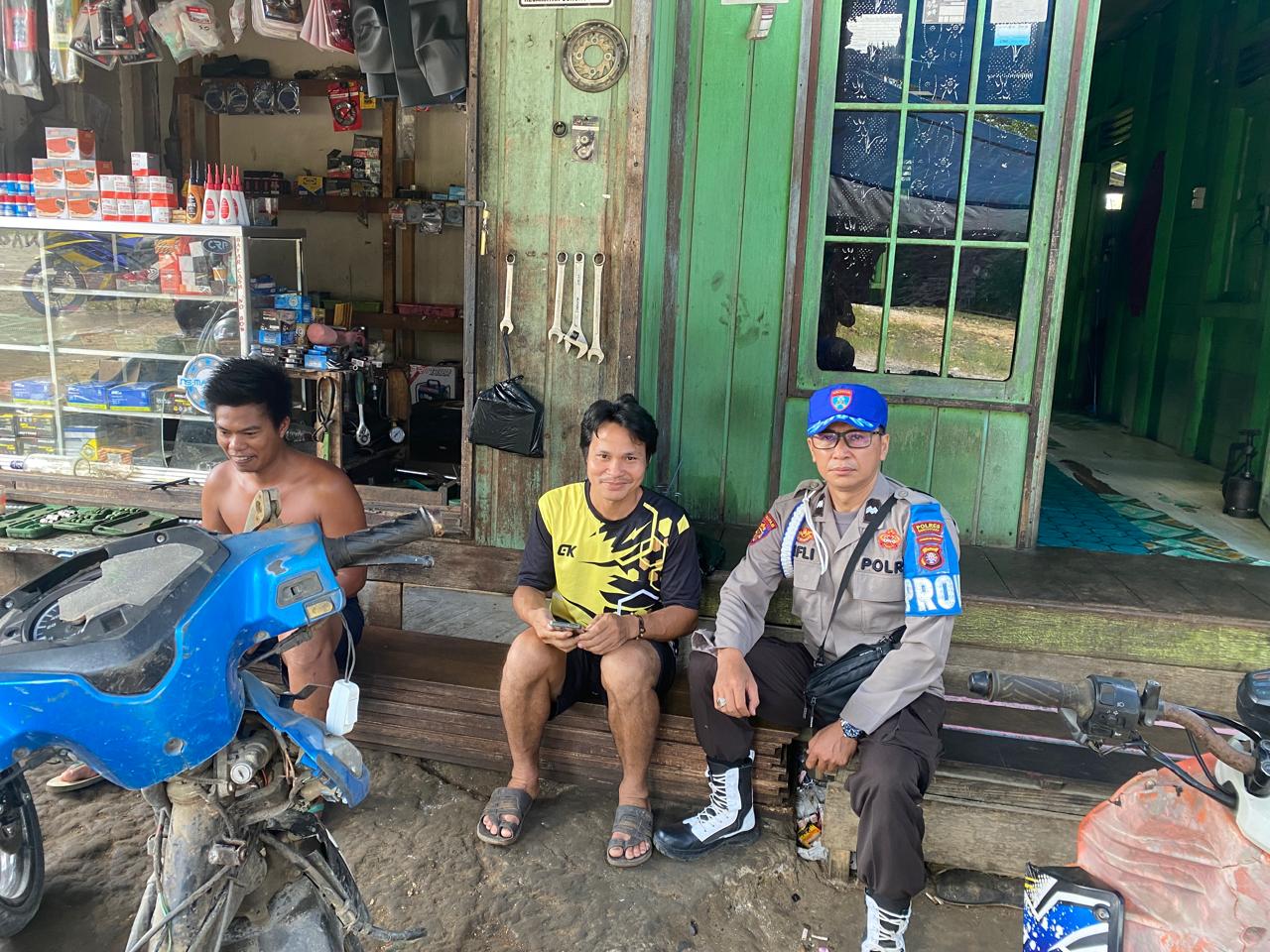 Polsek Gunung Purei Gelar Minggu Kasih, Jalin Kedekatan dengan Warga