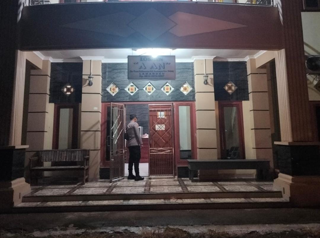 Piket Polsek Delang melaksanakan patroli diwilkum Polsek Delang