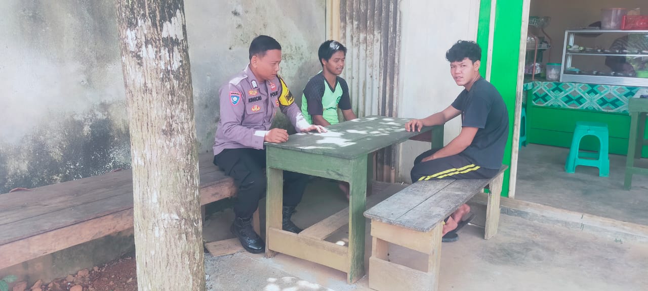 Personil Polsek Bulik Sosialisasikan Penanggulangan Premanisme Berkedok Ormas