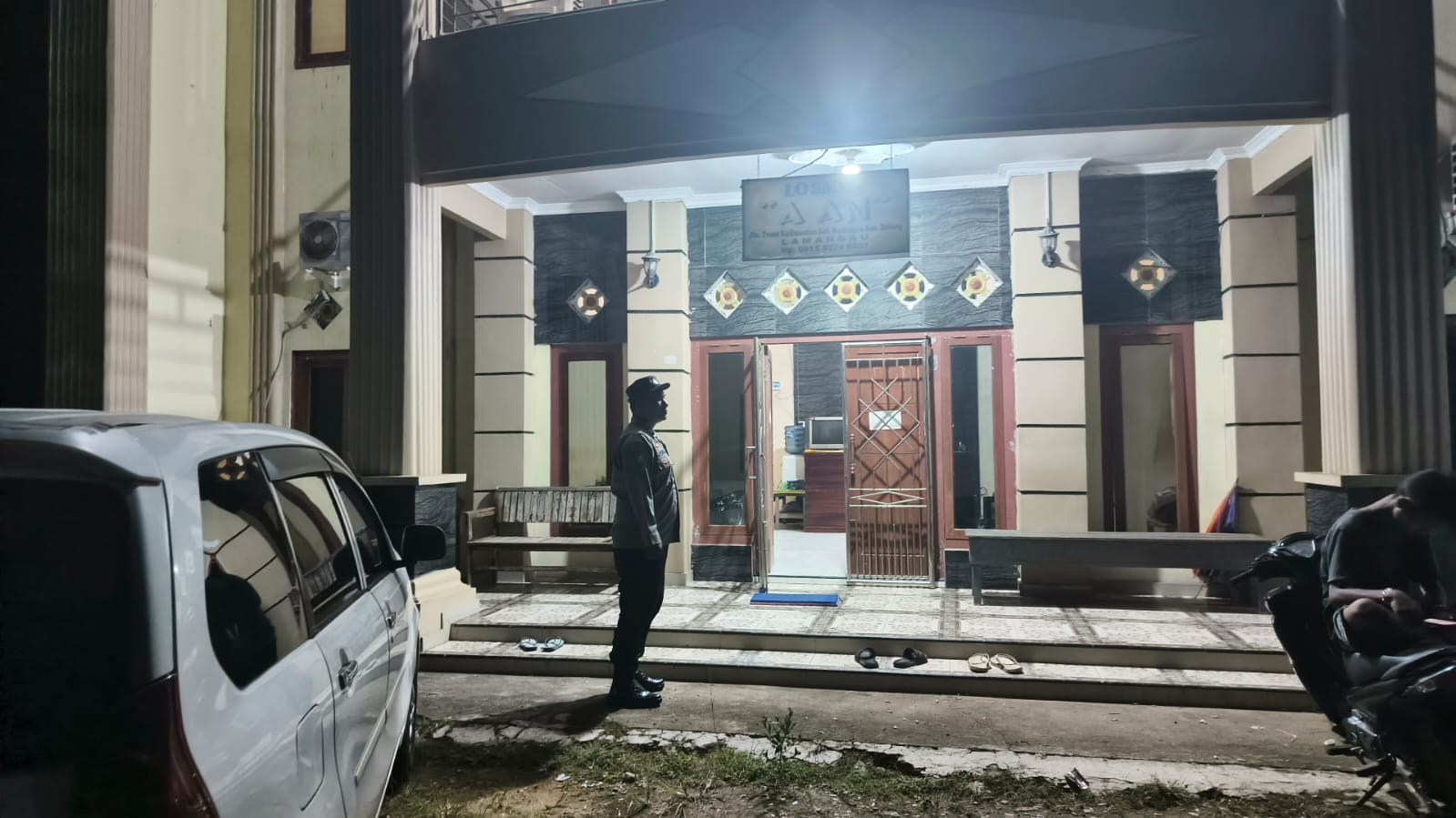 Piket Polsek Delang melaksanakan patroli diwilkum Polsek Delang