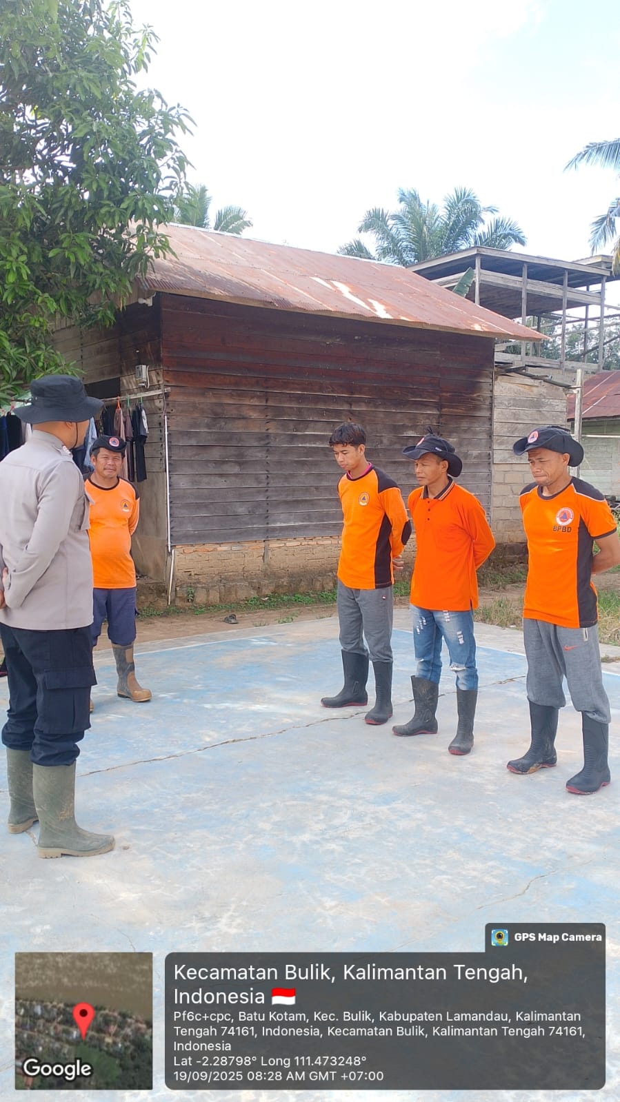 Bhabinkamtibmas Polsek Bulik Bersama MPA Desa Batu Kotam Gelar Sosialisasi dan Patroli Karhutla