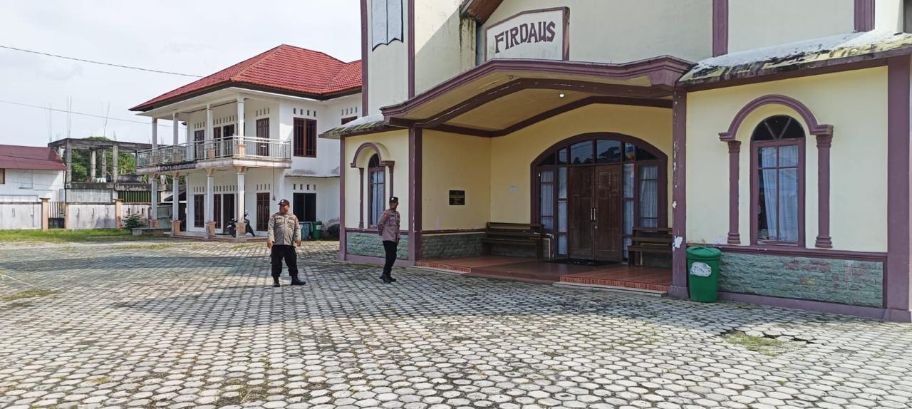 Patroli Dialogis, Polsek Tewang Sangalang Garing dan Pulau Malan Sampaikan Imbauan Kepada Warga.