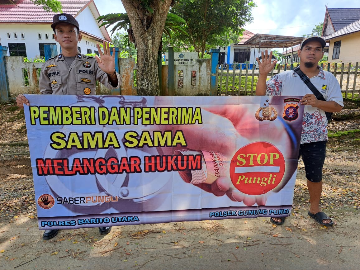 Polsek Gunung Purei Gelar Patroli Kamtibmas untuk Ciptakan Rasa Aman di Masyarakat