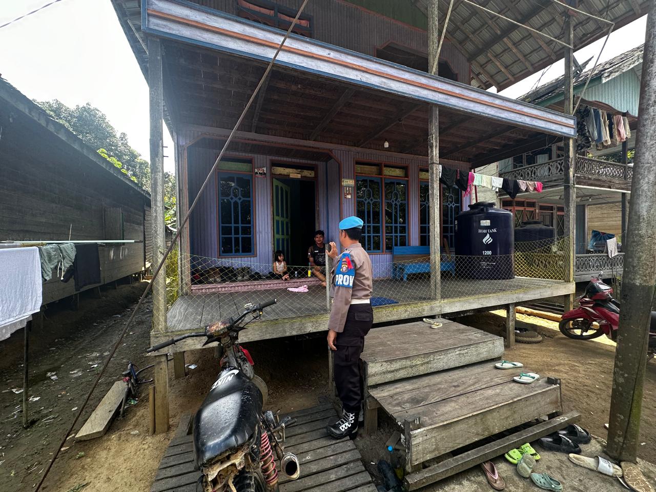 Polsek Teweh Timur Tingkatkan Patroli Kamtibmas untuk Ciptakan Rasa Aman di Masyarakat