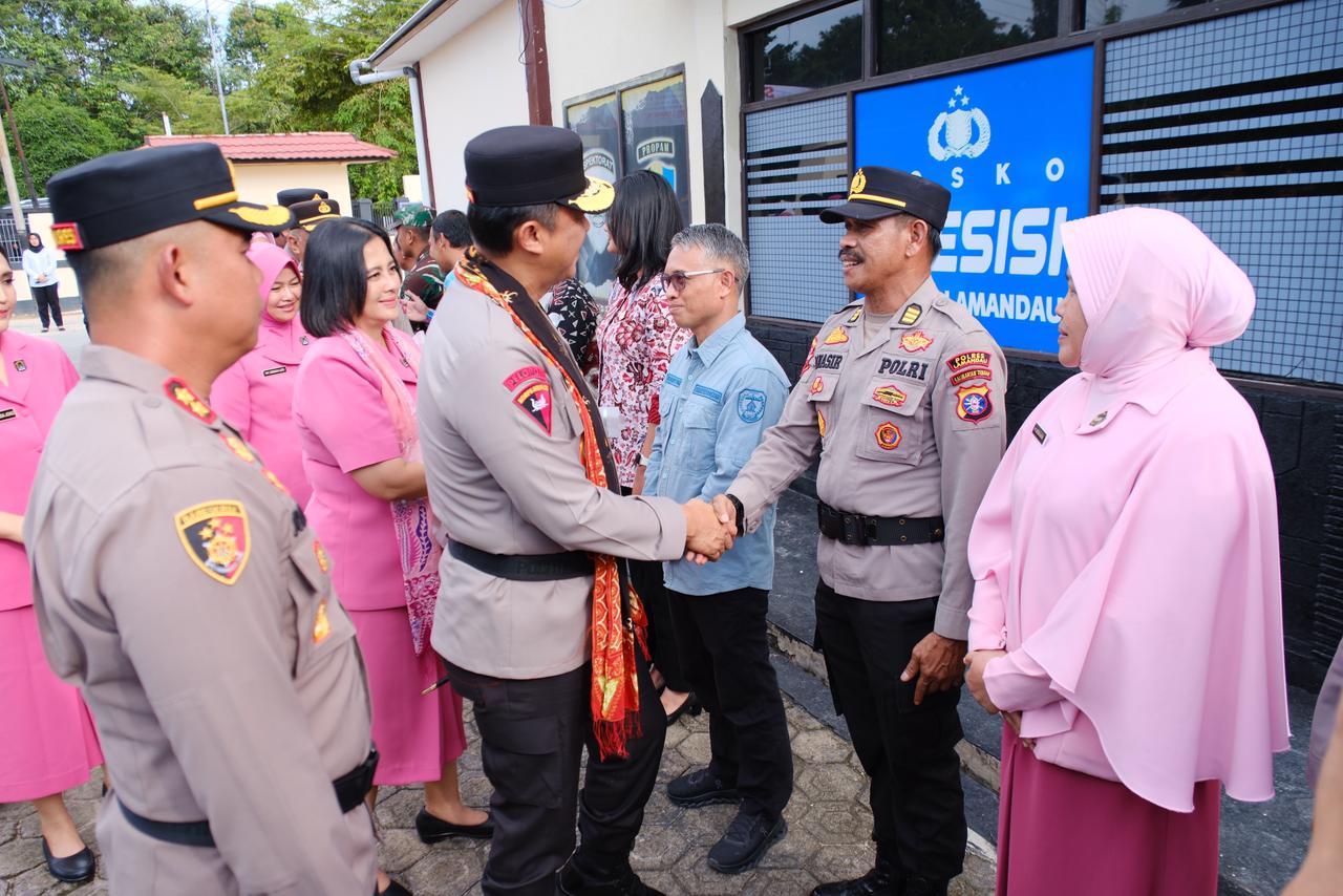 Kapolda Kalteng Kunjungan Kerja ke Polres Lamandau