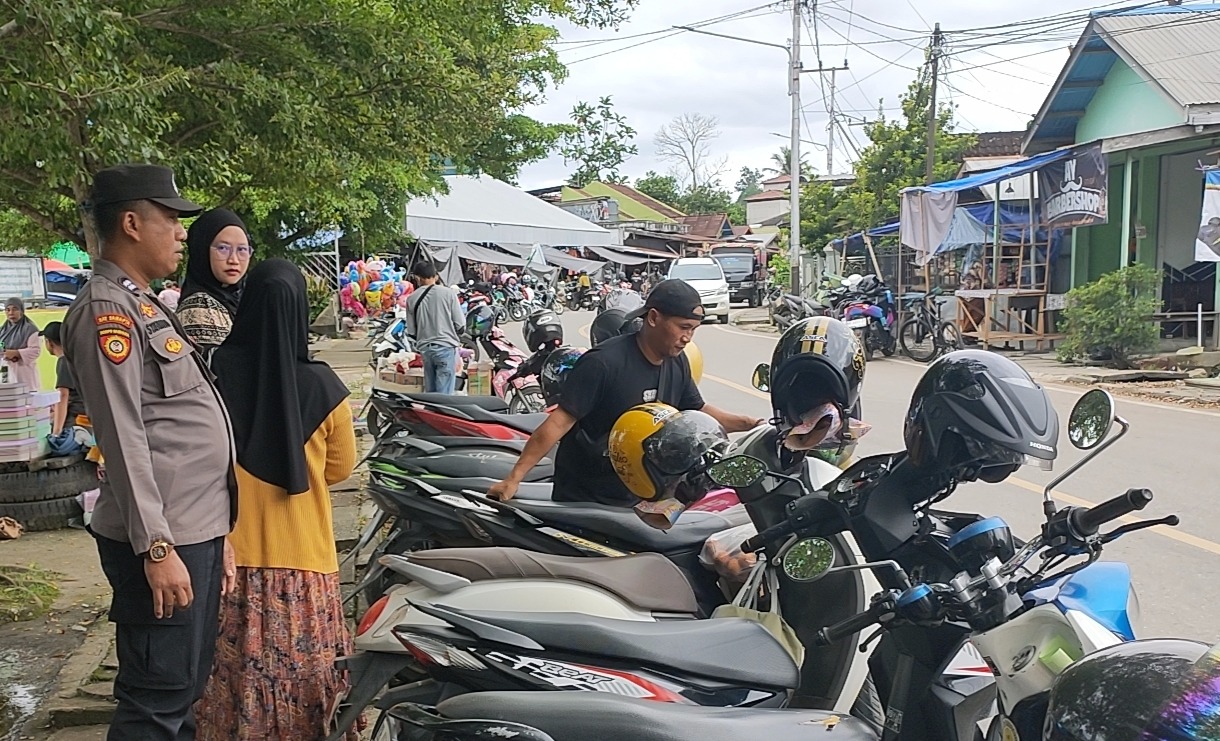 Dalam Rangka Menjaga Situasi Kamtibmas yang Kondusif, Polsek Teweh Tengah Laksanakan Patroli