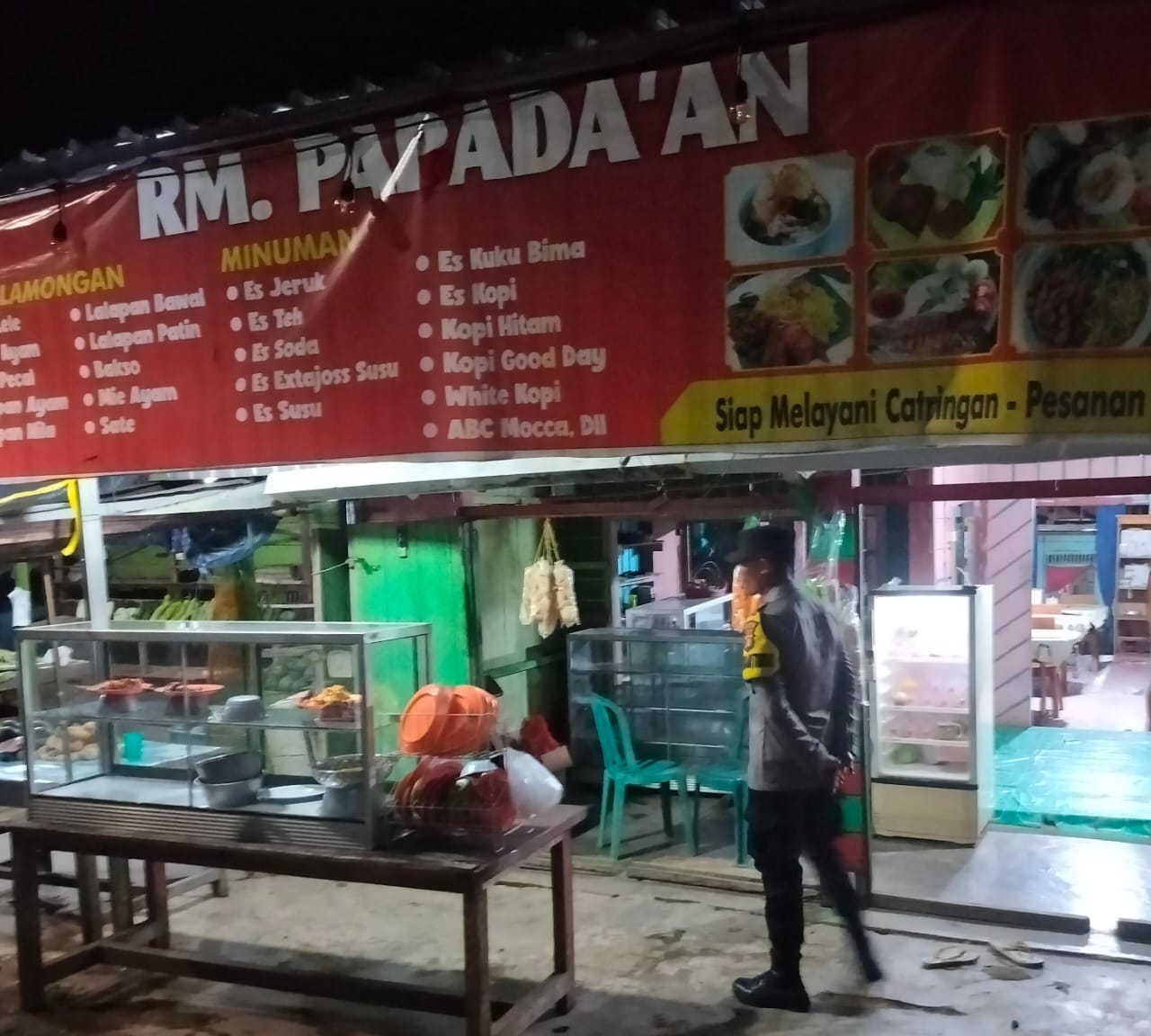 Piket Polsek Delang Silaturahmi Ke Masyarakat