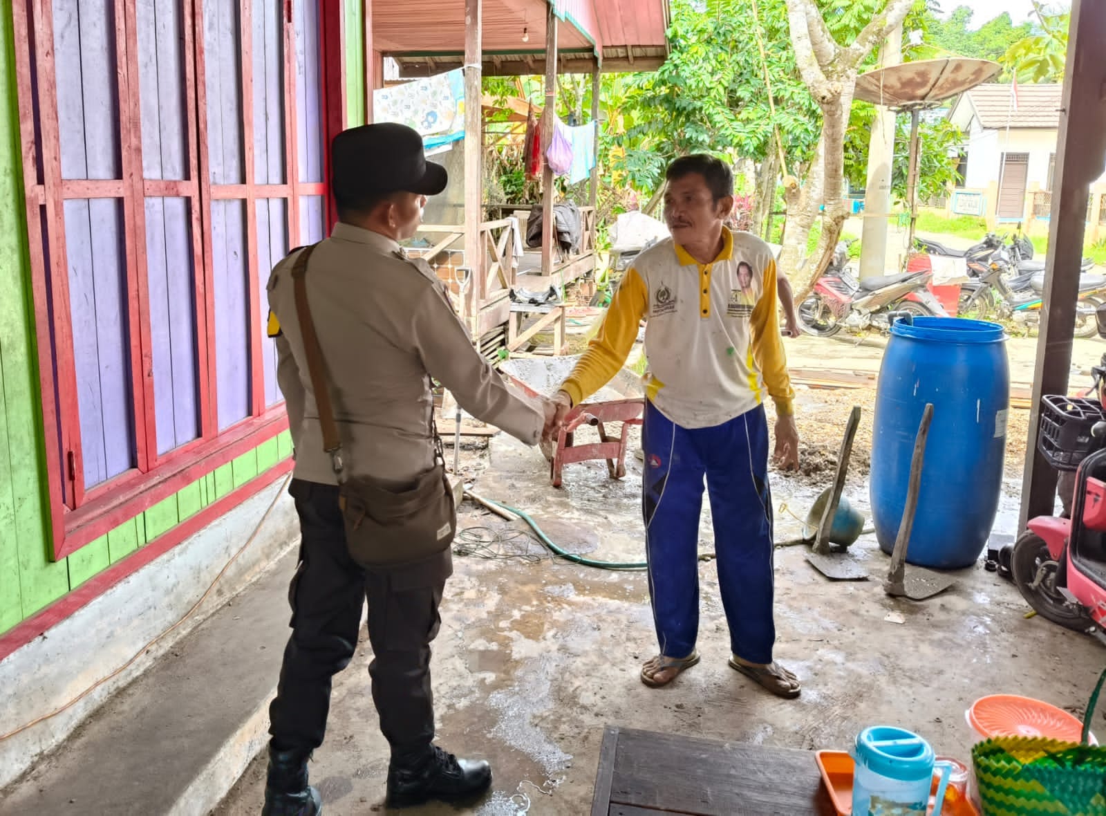 Polsek Montallat Perkuat Kedekatan Dengan Masyarakat Melalui Sambang DDS