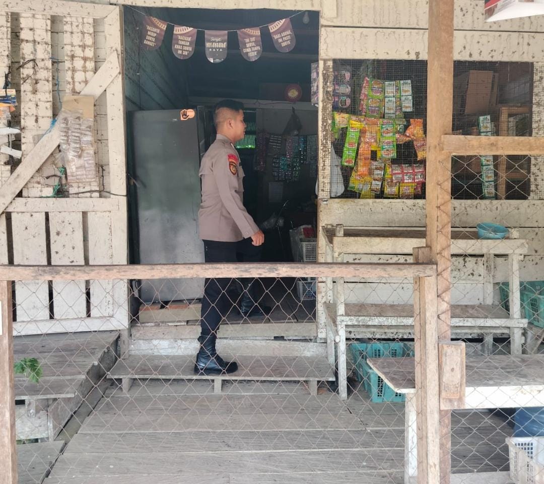 Piket Polsek Delang Silaturahmi Ke Masyarakat