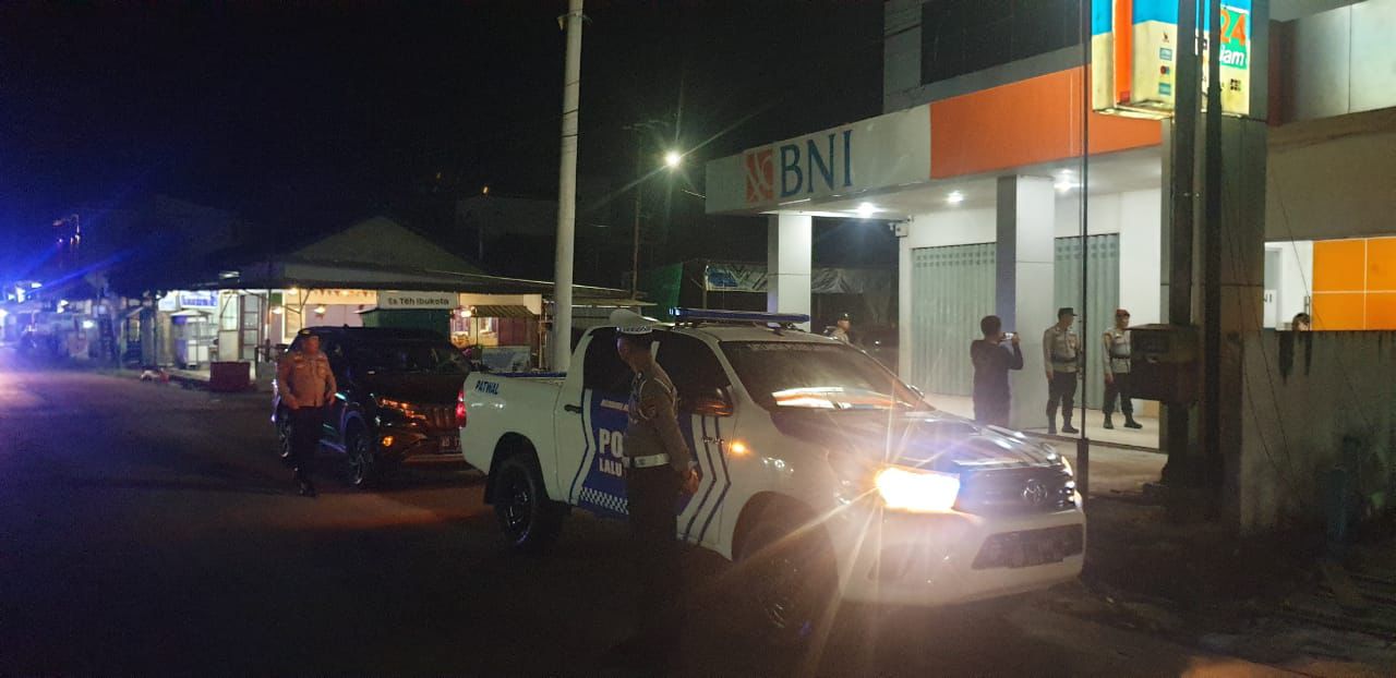 Sat Lantas Patroli Blue Light Upaya Cegah Gangguan Kamtibmas