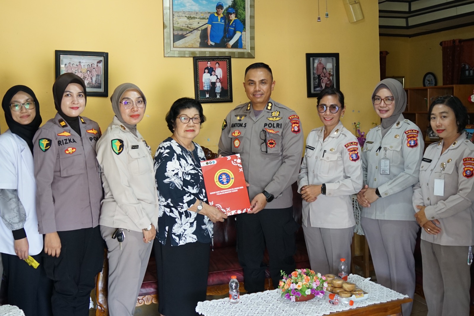 Rumkit Bhayangkara Anjangsana ke Purnabakti Pegawai Negeri pada Polri di Momen Hari Jadinya Ke-24