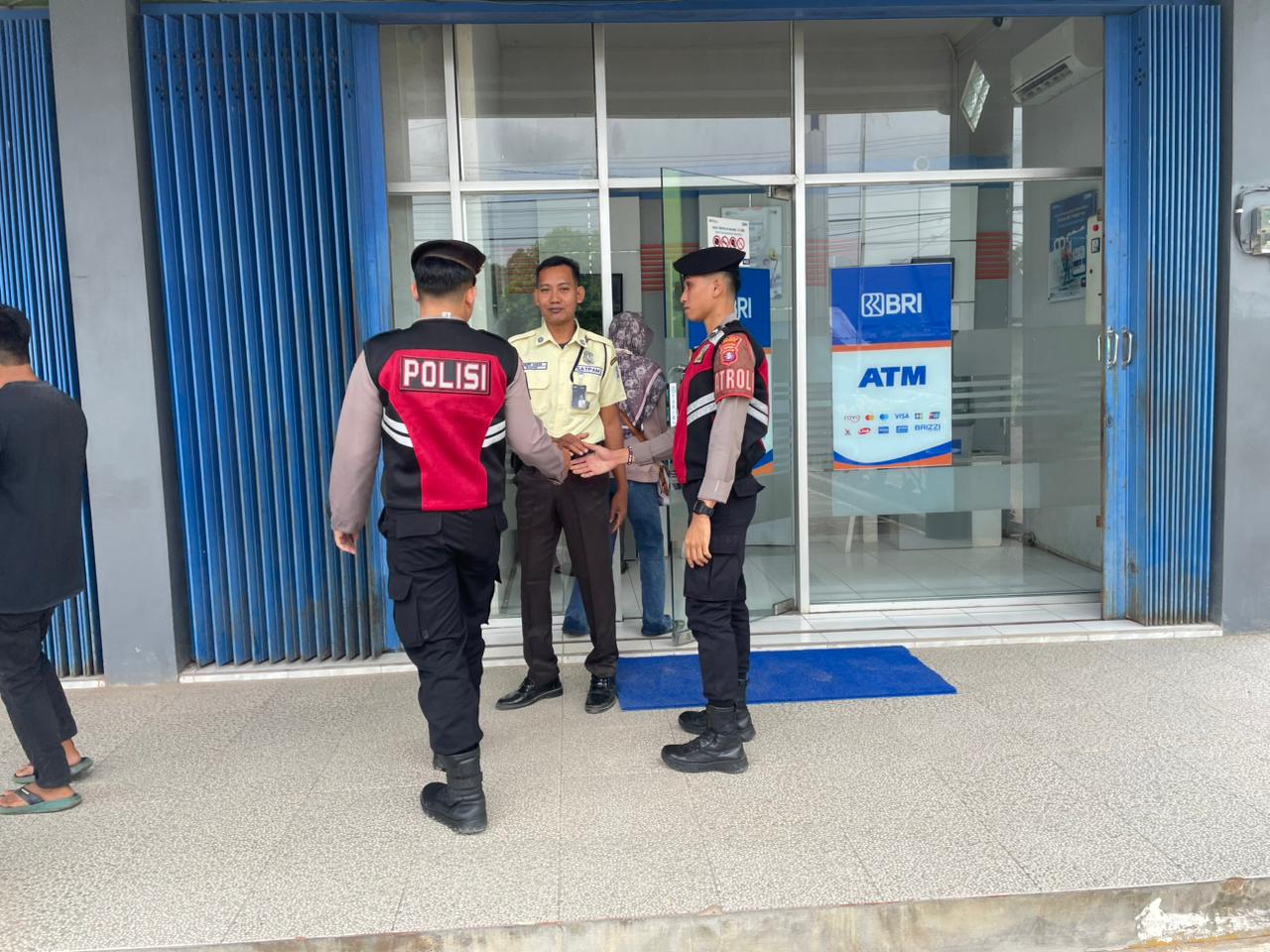 Sat Samapta Polres Lamandau Patroli di Objek Vital, Sambangi Satpam untuk Perkuat Keamanan