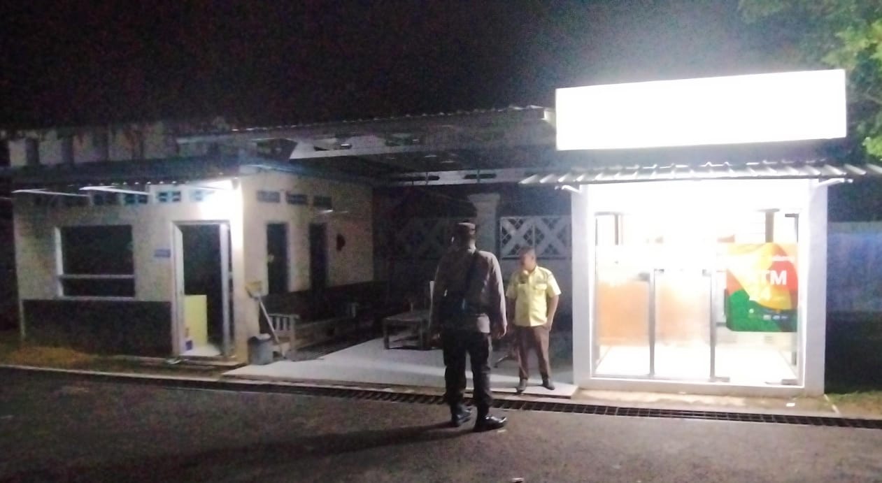 Piket Malam Polsek Bulik Patroli ke Perbankan (ATM) diwilkum Polsek Bulik