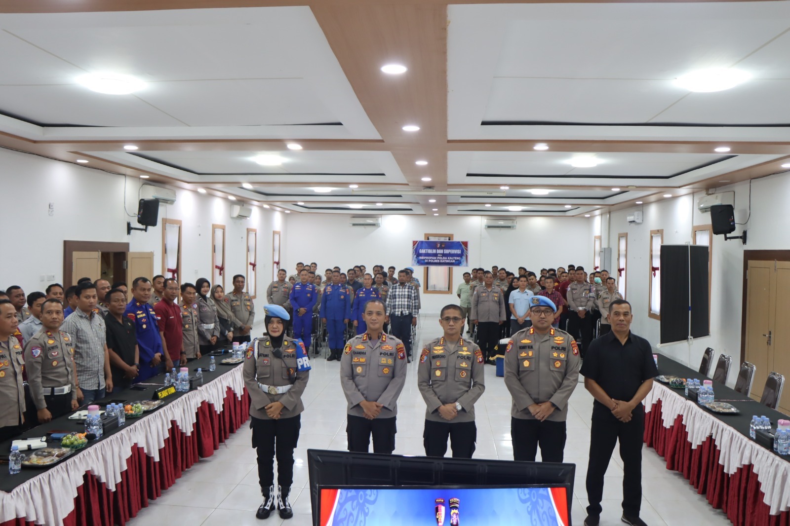 Bidpropam Polda Kalteng Gelar Binetika Profesi Polri di Polres Katingan