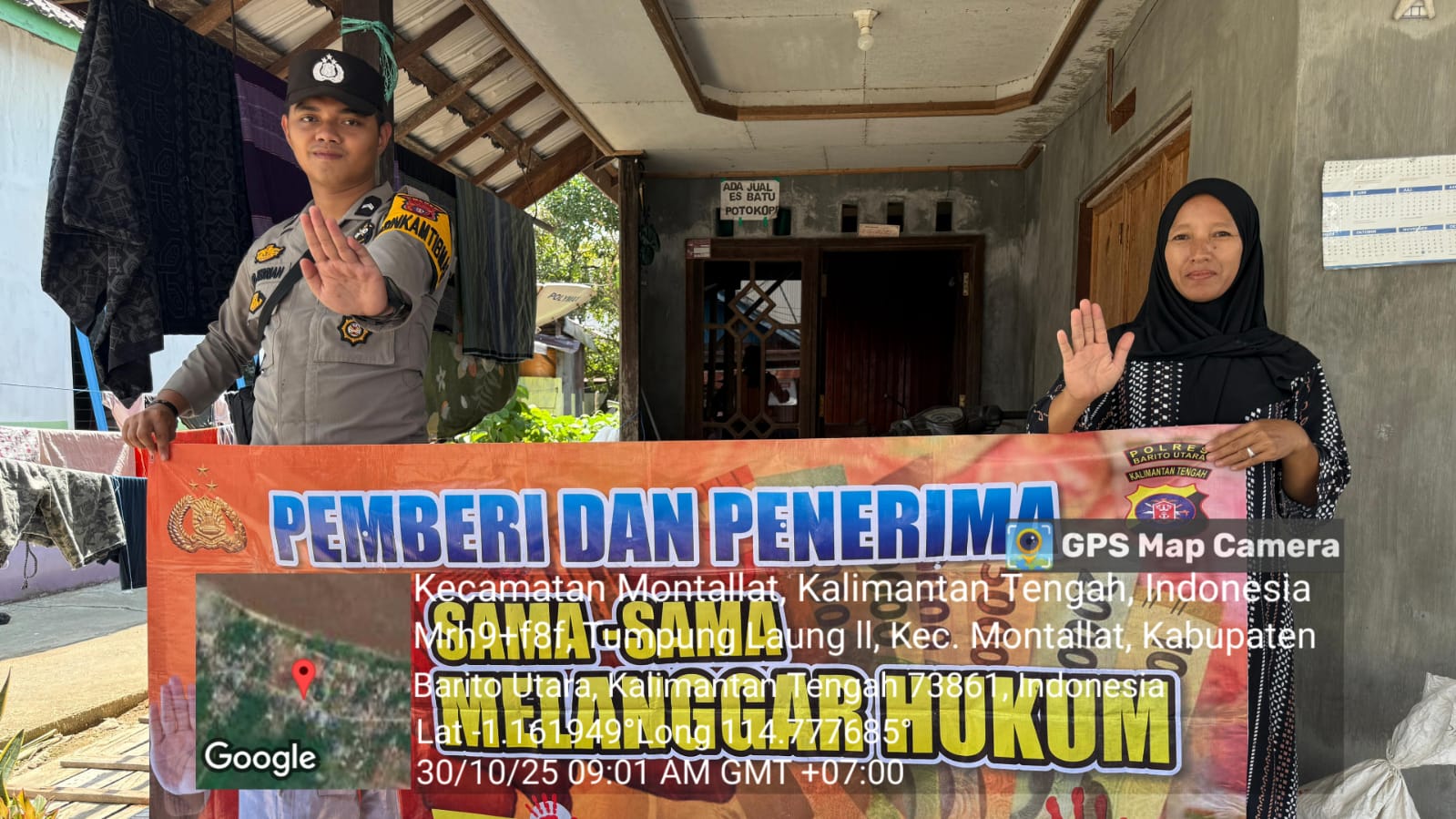 **Polsek Montallat Putus Tindak Pelanggaran Pungli, Polsek Montallat Himbau Stop Pungli ke Warga*