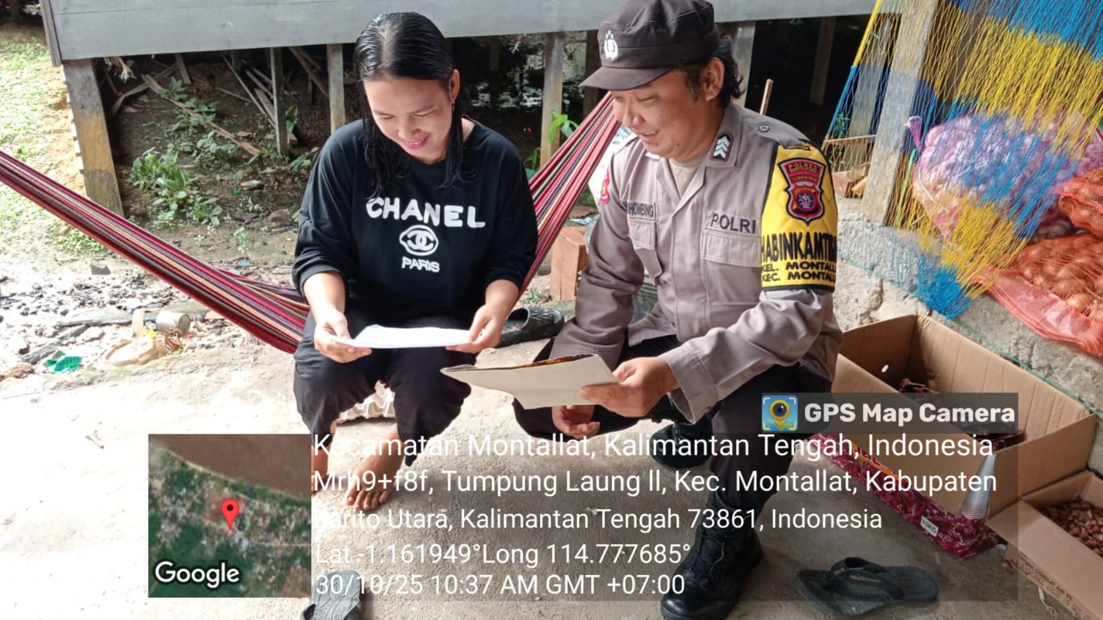 **Polsek Montallat Sosialisasikan Maklumat Kapolri kepada Masyarakat**