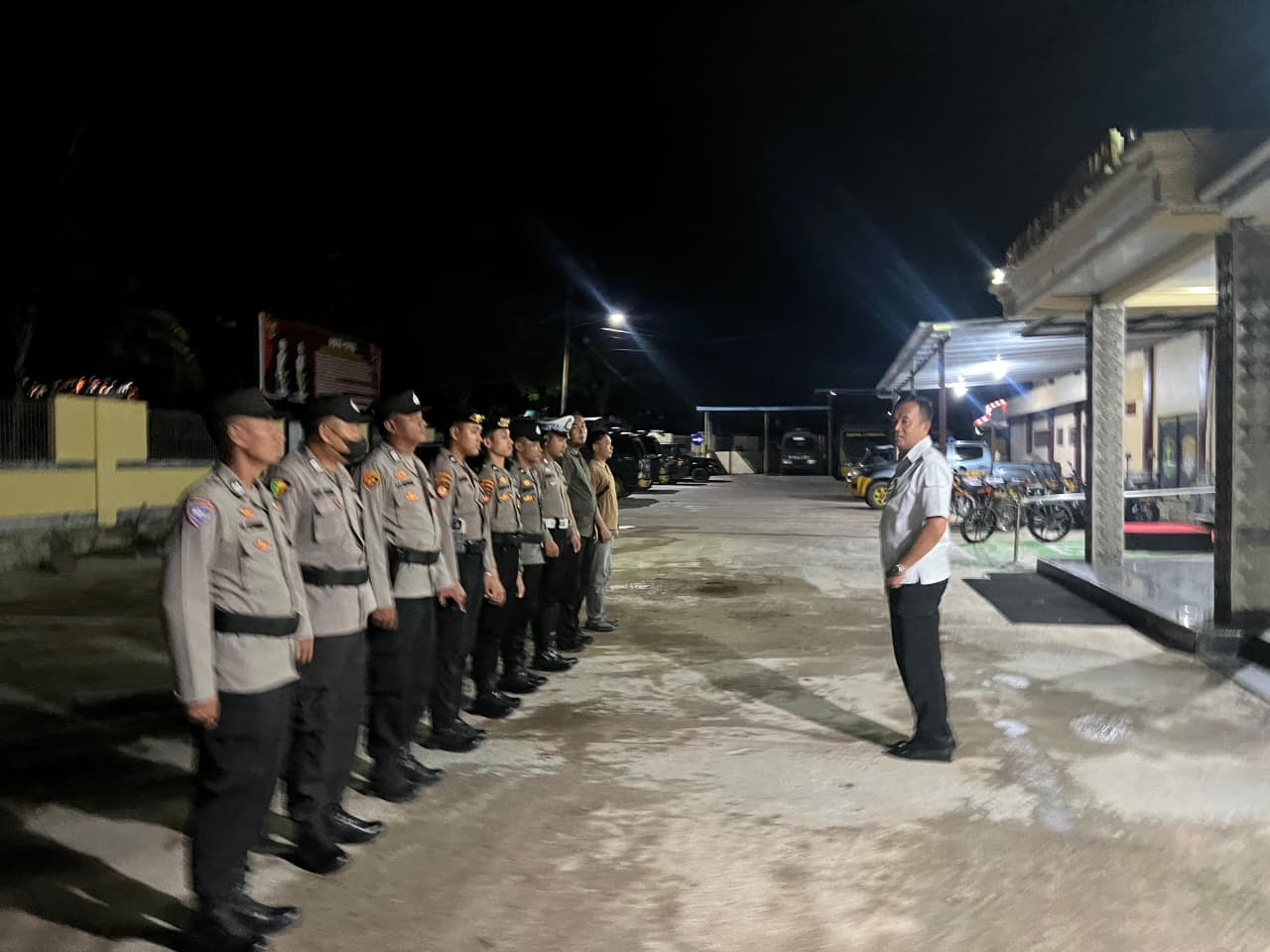 Personil Polres Lamandau Patroli KRYD strategi Cegah Tindakan Premanisme