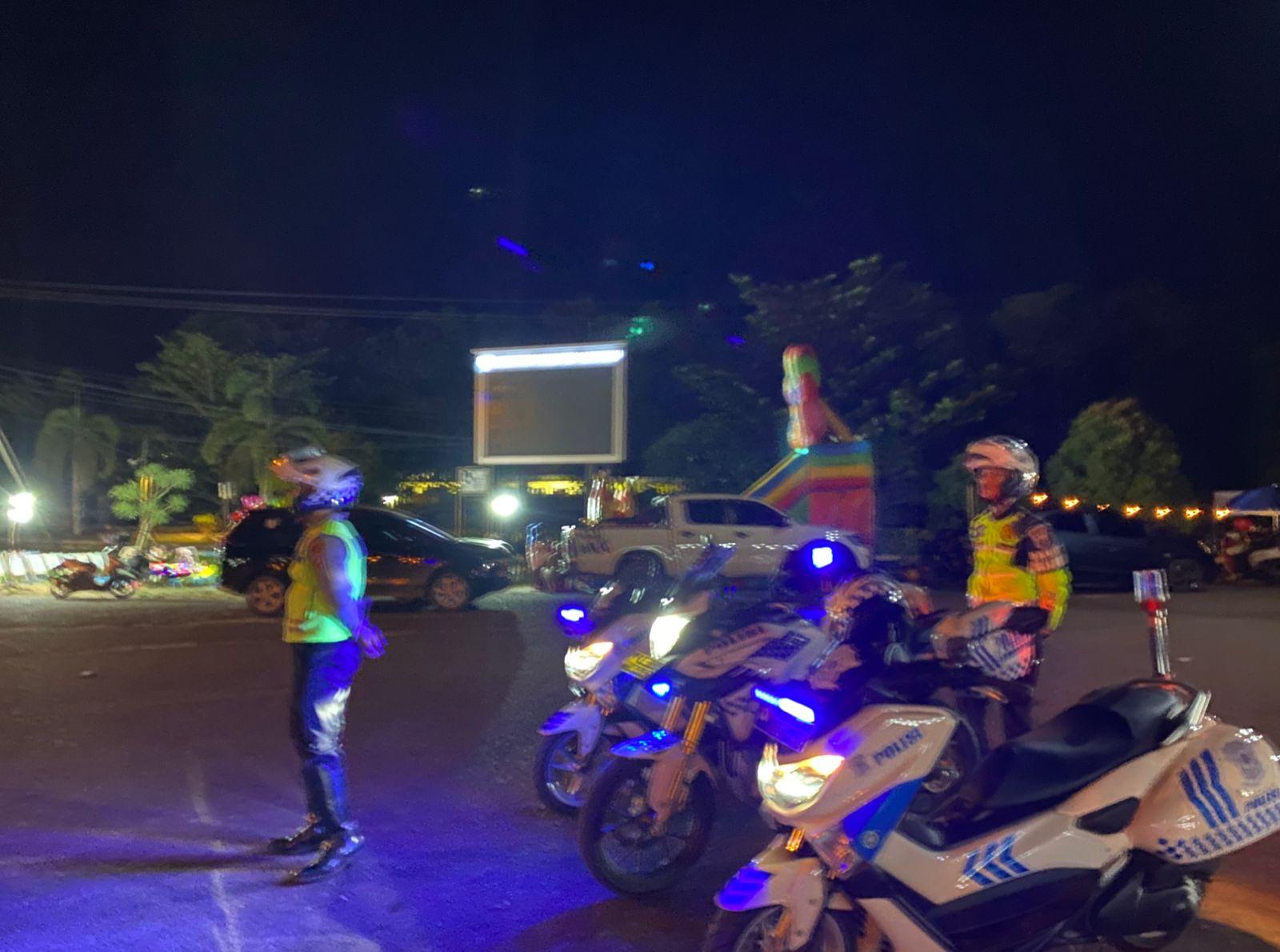 Patroli Blue Light Polres Lamandau, Upaya Cegah Gangguan Kamtibmas