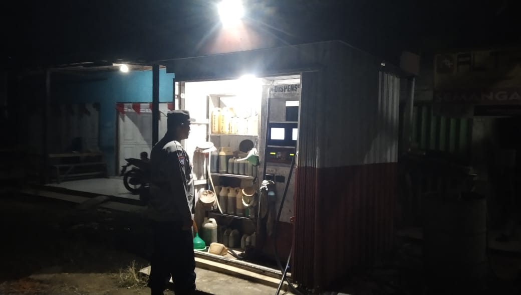 Piket Polsek Patroli kepertokoan diwilkum Polsek Delang