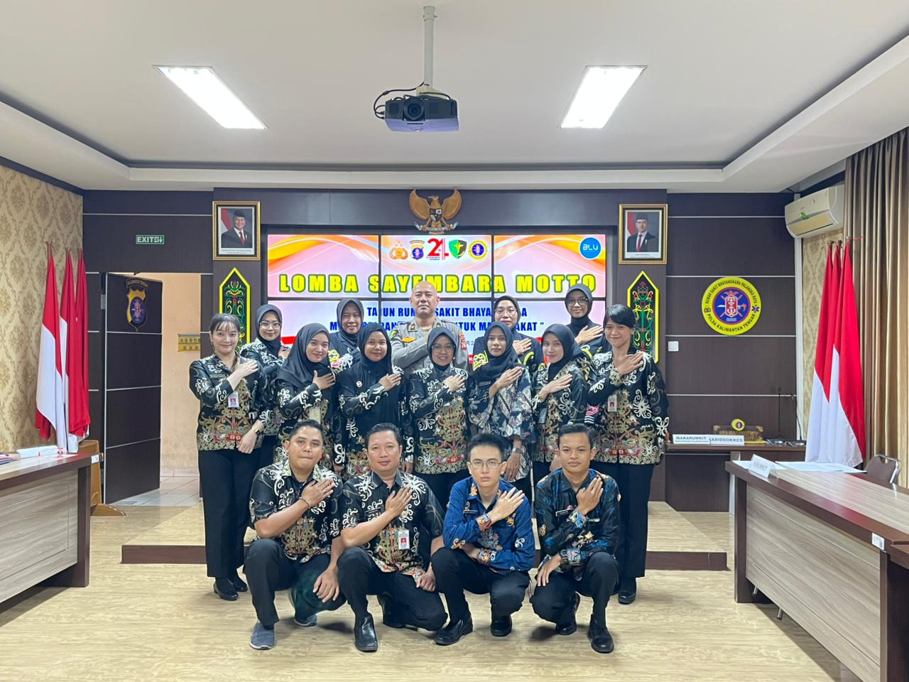 *Semarakkan HUT ke-24, Rumkit Bhayangkara Dorong Kreativitas Personel Lewat Lomba Sayembara Motto*