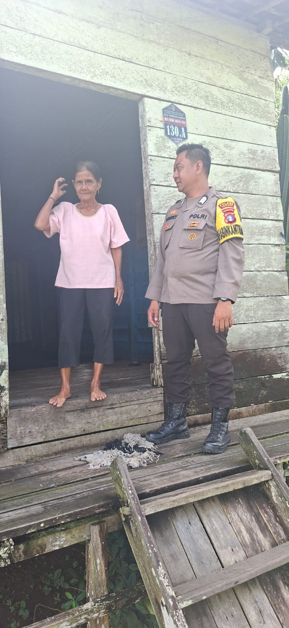 *Bhabinkamtibmas Tumbang Atei Ajak Warga Wujudkan Kamtibmas Kondusif*