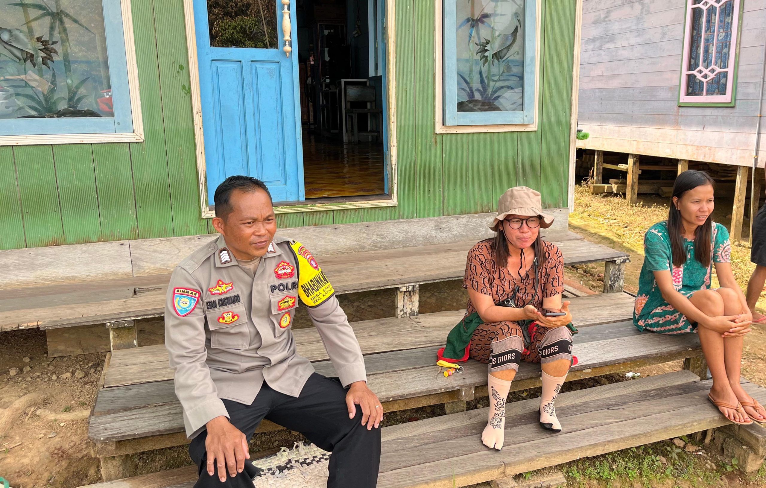 Patroli Dialogis, Upaya Polsek Katingan Tengah Ciptoan Kamtibmas