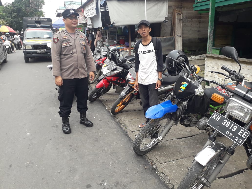 Sosialisasikan Germas Kepada Masyarakat, Polsek Teweh Tengah Himbau Agar Tetap Menjaga Dan Membiasakan Hidup Bersih