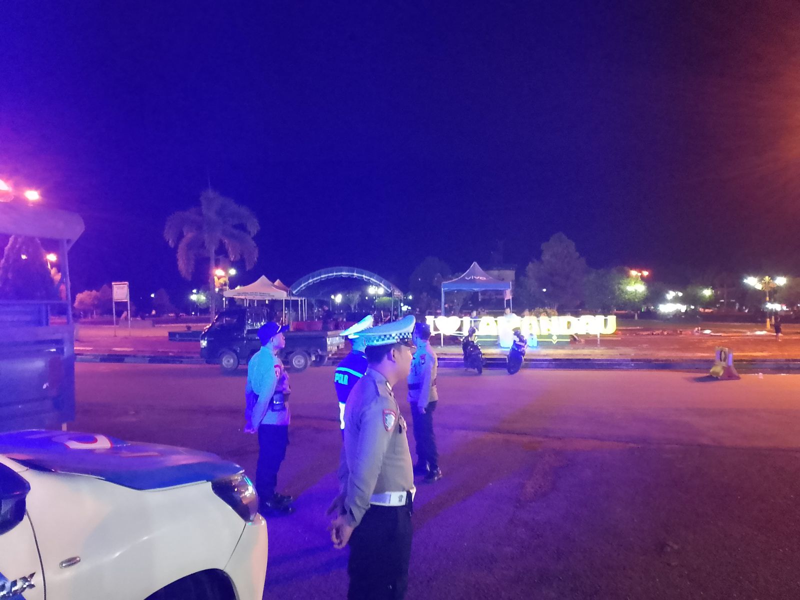Sat Lantas Patroli Blue Light Upaya Cegah Gangguan Kamtibmas