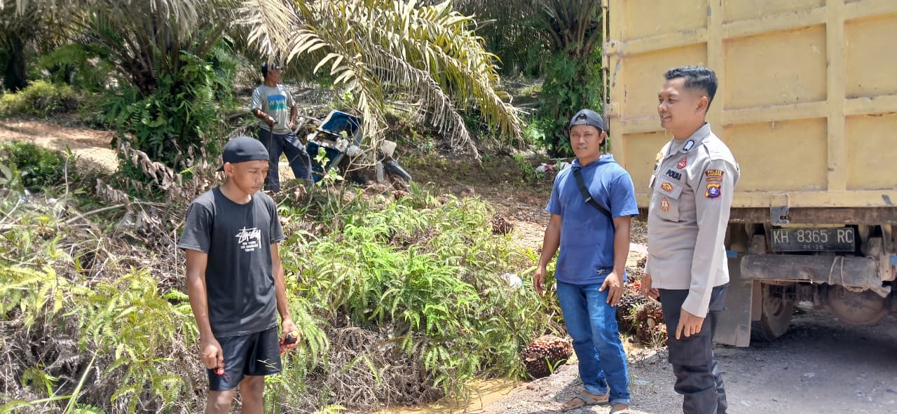 Piket Polsek Lamandau Sosialisasikan Penanggulangan Premanisme Berkedok Ormas