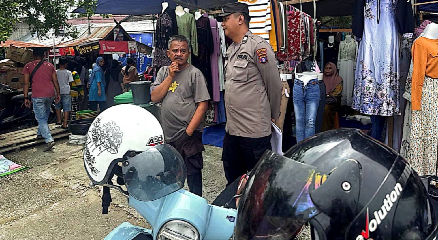 Secara Humanis, Polsek Teweh Tengah Sosialisasikan Germas Kepada Masyarakat di Wilayah Hukum Teweh Tengah