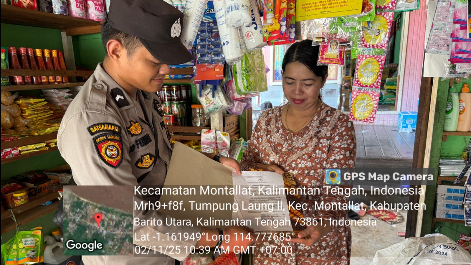 **Polsek Montallat Sosialisasikan Maklumat Kapolri kepada Masyarakat**