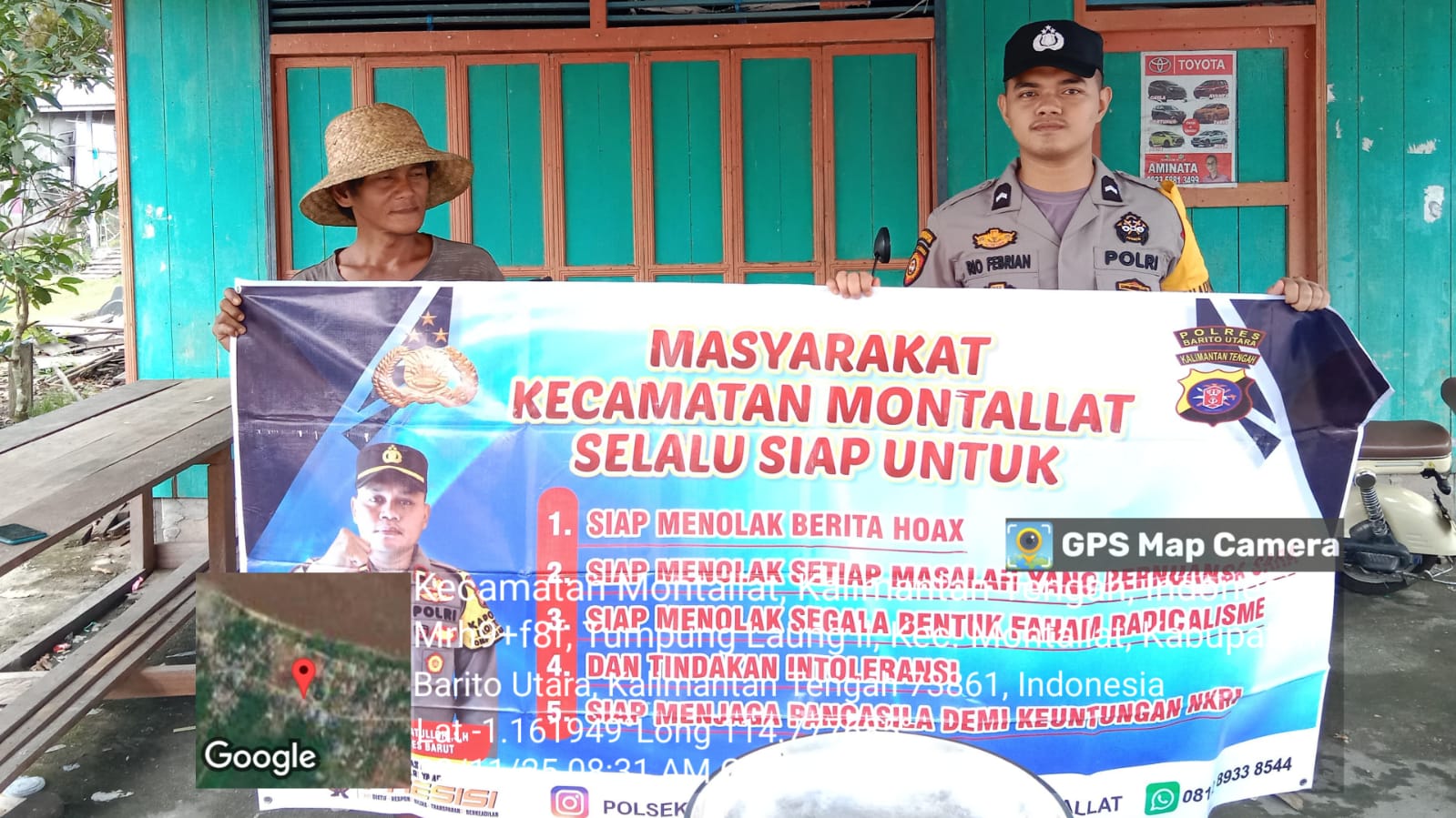 **Polsek Montallat Gelar Sosialisasi Bahaya Hoax untuk Meningkatkan Literasi Informasi Masyarakat**