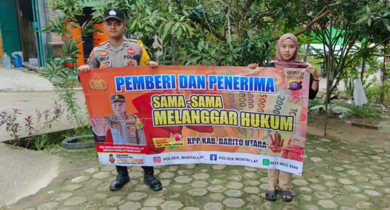 **Polsek Montallat Putus Tindak Pelanggaran Pungli, Polsek Montallat Himbau Stop Pungli ke Warga*