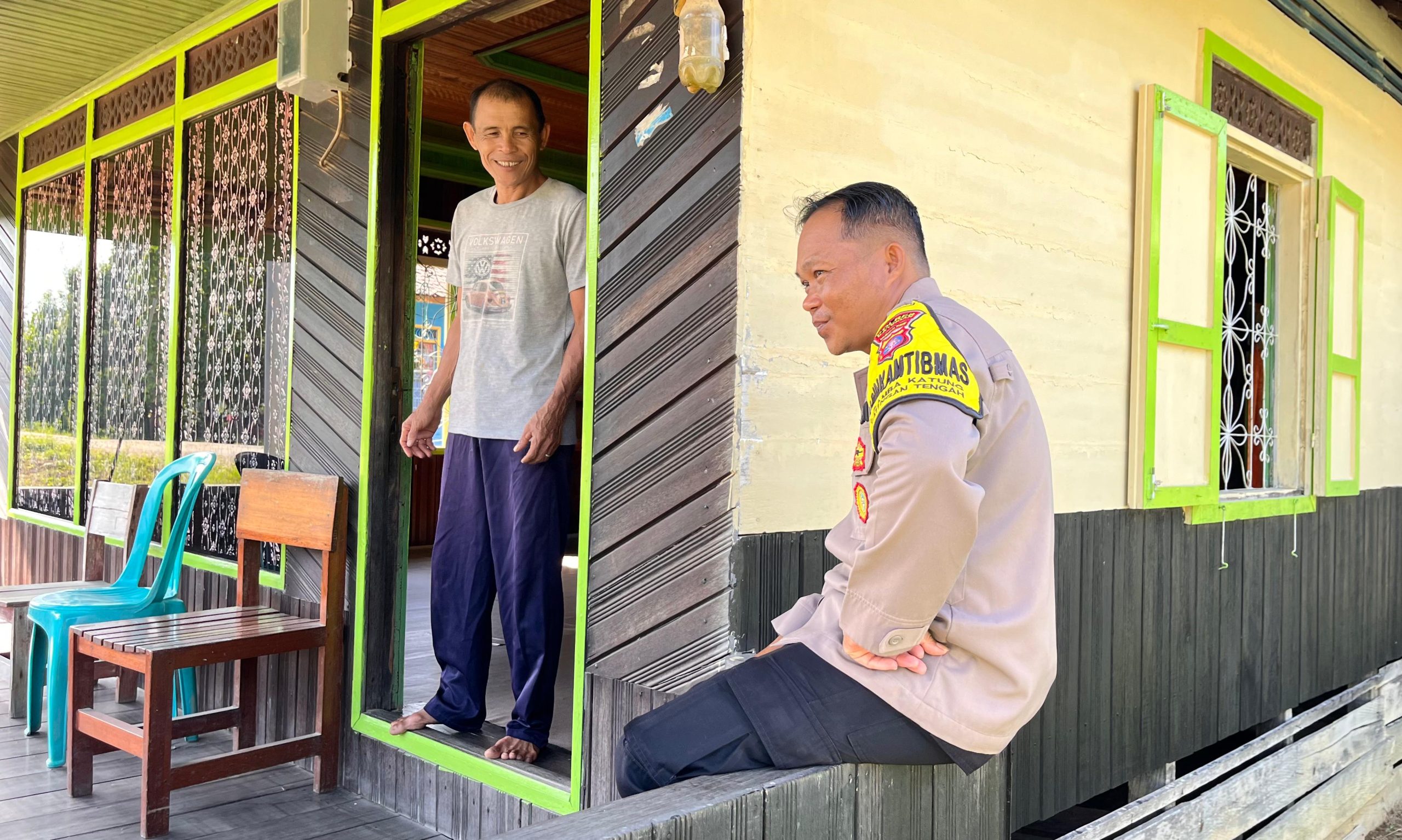 Patroli Dialogis, Upaya Polsek Katingan Tengah Ciptoan Kamtibmas