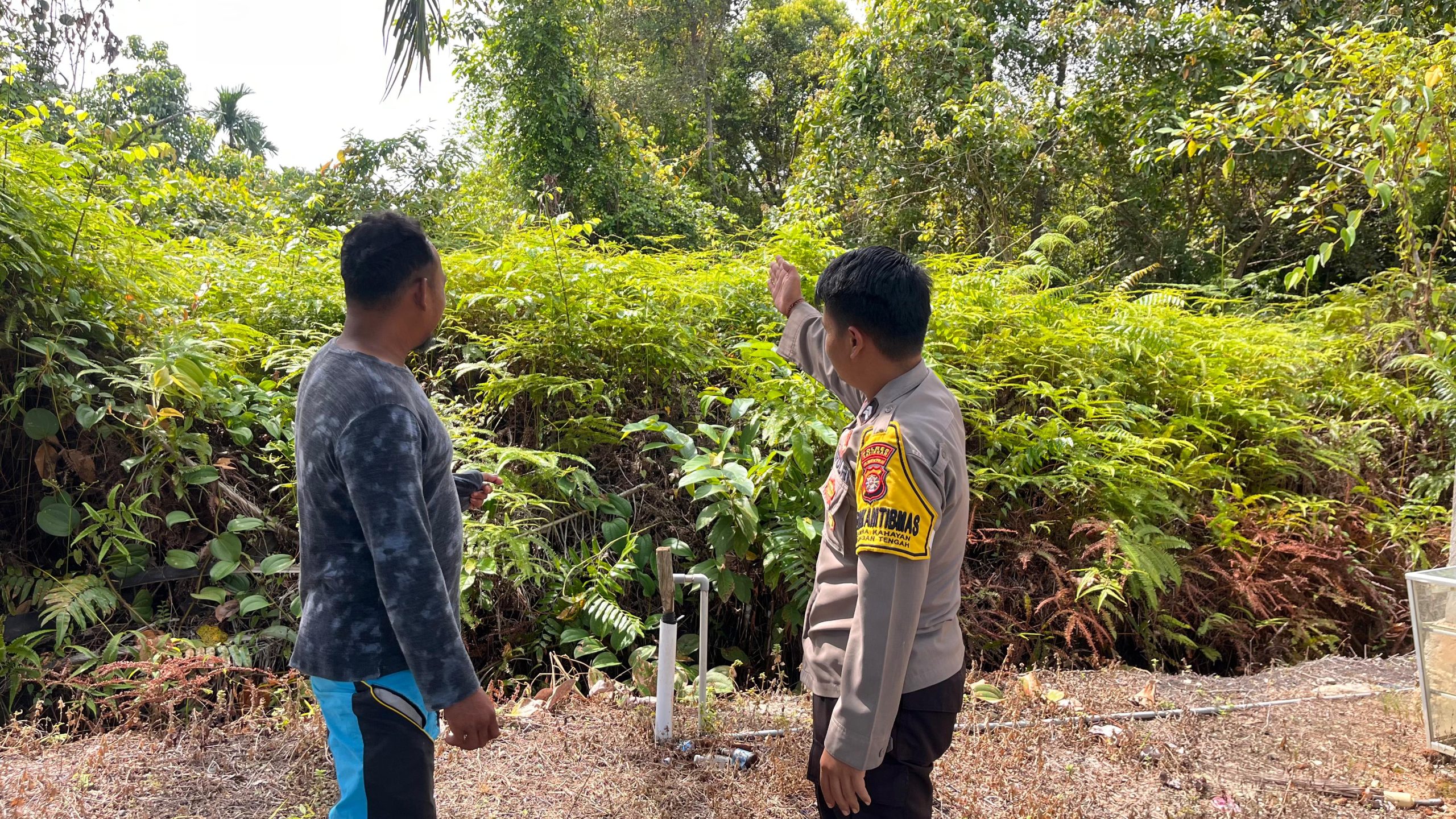 Polsek Katingan Tengah Sambang Kamtibmas