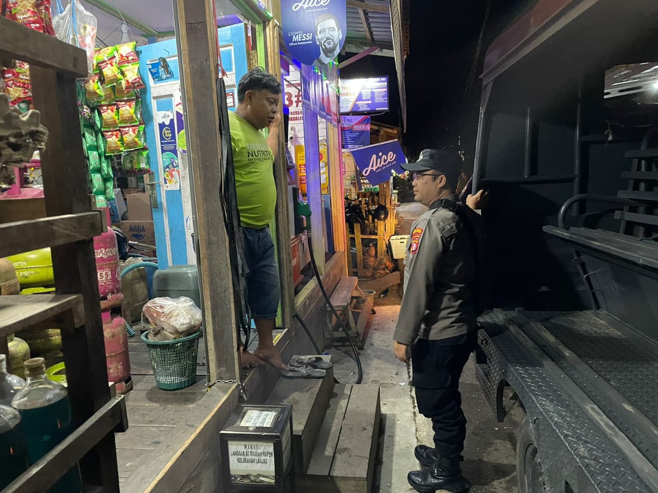 Stop Penyebaran Terorisme, Polsek Teweh Tengah Sosialisasikan Bahaya Terorisme ke Warga