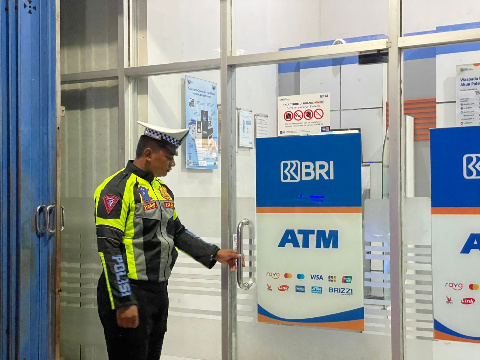 Sat Lantas Polres Lamandau Gelar Patroli Malam di Objek Vital Demi Ciptakan Kamtibmas Kondusif