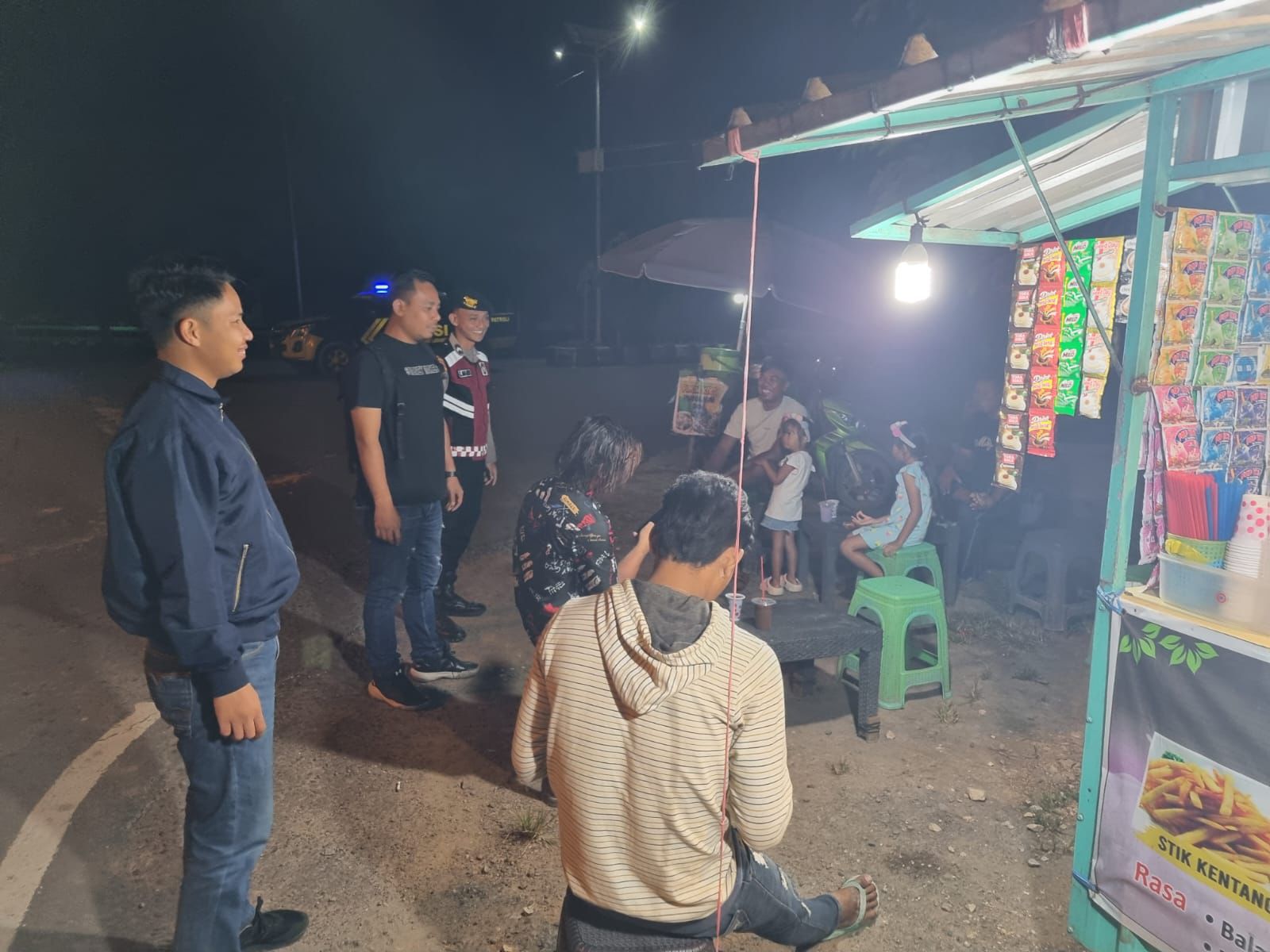 Polres Lamandau Laksanakan KRYD Mencegah Potensi Gangguan Kamtibmas