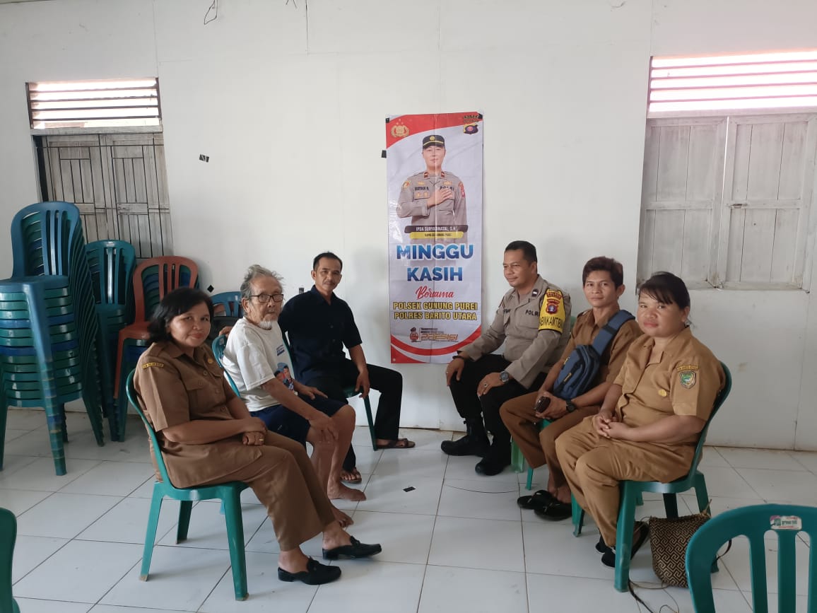 Polsek Gunung Purei Gelar Jumat Curhat, Dengar Langsung Aspirasi Masyarakat