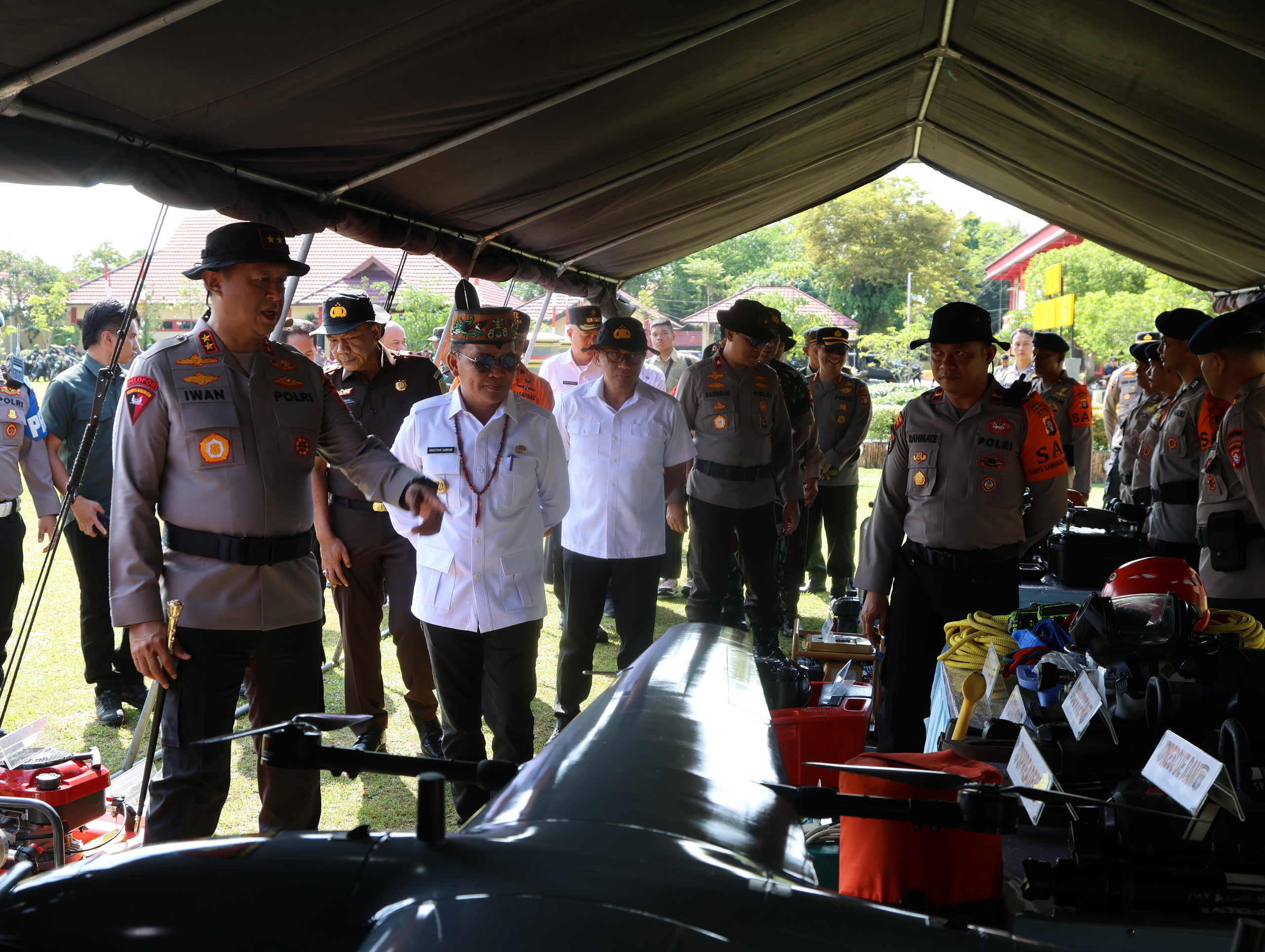 Polda Kalteng Kerahkan 2.850 Personel, Siap Hadapi Darurat Bencana di Bumi Tambun Bungai