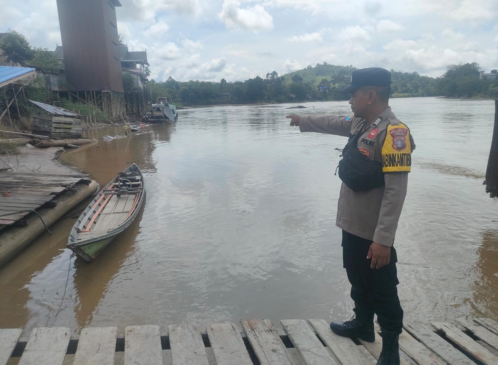 Rutin Cek Debit air DAS Katingan terpantau tidak Mengalami Perubahan dari hari sebelumnya.