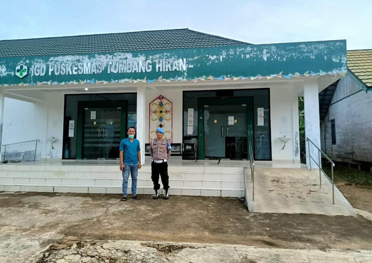 Cipkon Situasi Kamtibmas yang Kondusif Polsek Marikit Patroli Siang diwilayah Kec. Marikit, Kab. Katingan.