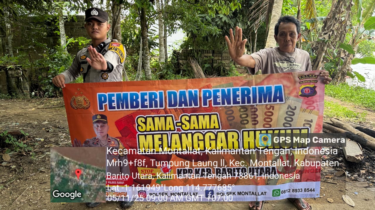 **Polsek Montallat Putus Tindak Pelanggaran Pungli, Polsek Montallat Himbau Stop Pungli ke Warga*