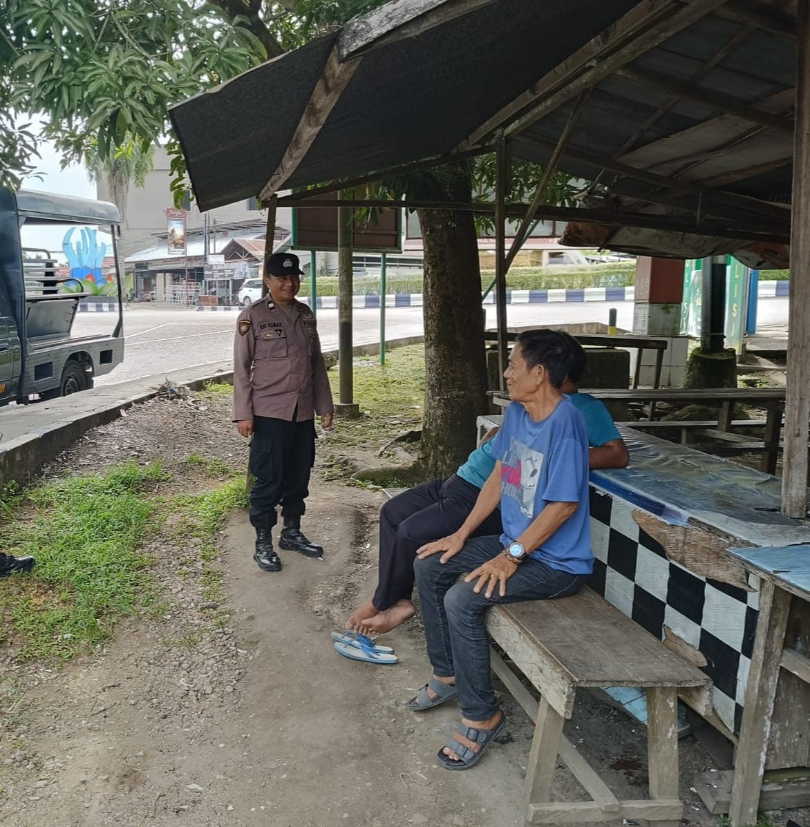 Sosialisasikan Germas Kepada Masyarakat, Polsek Teweh Tengah Himbau Agar Tetap Menjaga Dan Membiasakan Hidup Bersih