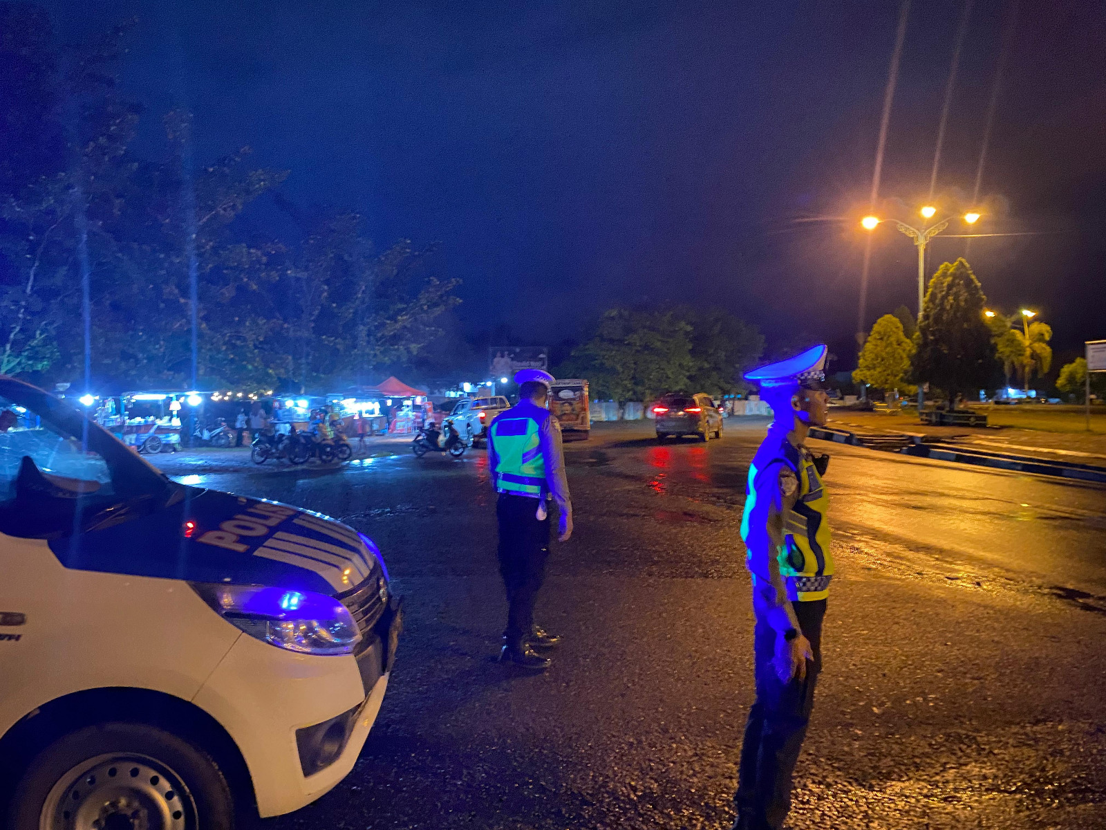 Sat Lantas Patroli Blue Light Upaya Cegah Gangguan Kamtibmas